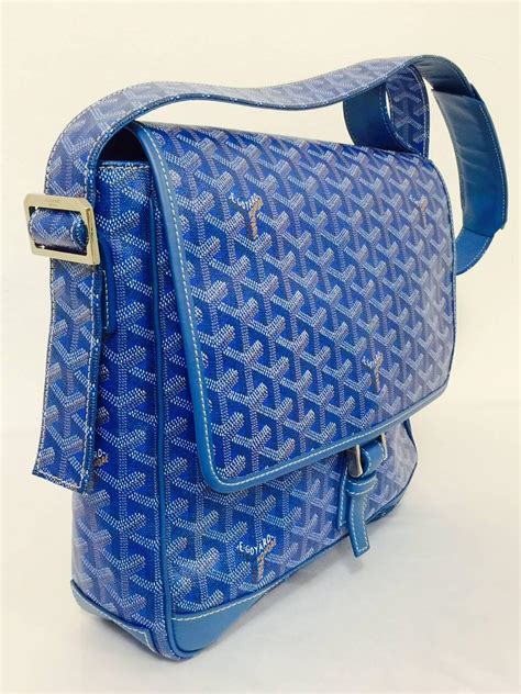 blue goyard crossbody bag|Goyard bag price list.